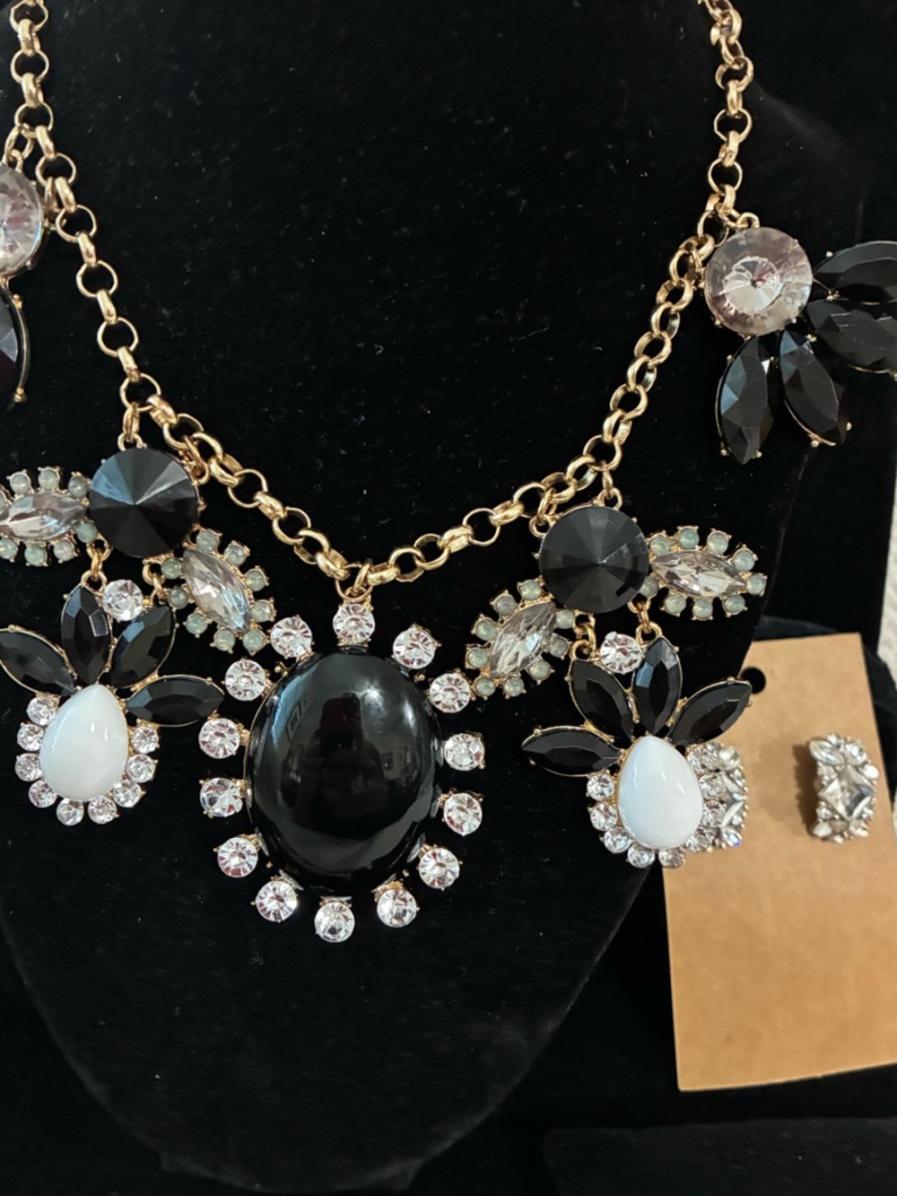 EUC Bling Statement Jewelry Bundle 14 Pc - Picture 2 of 16